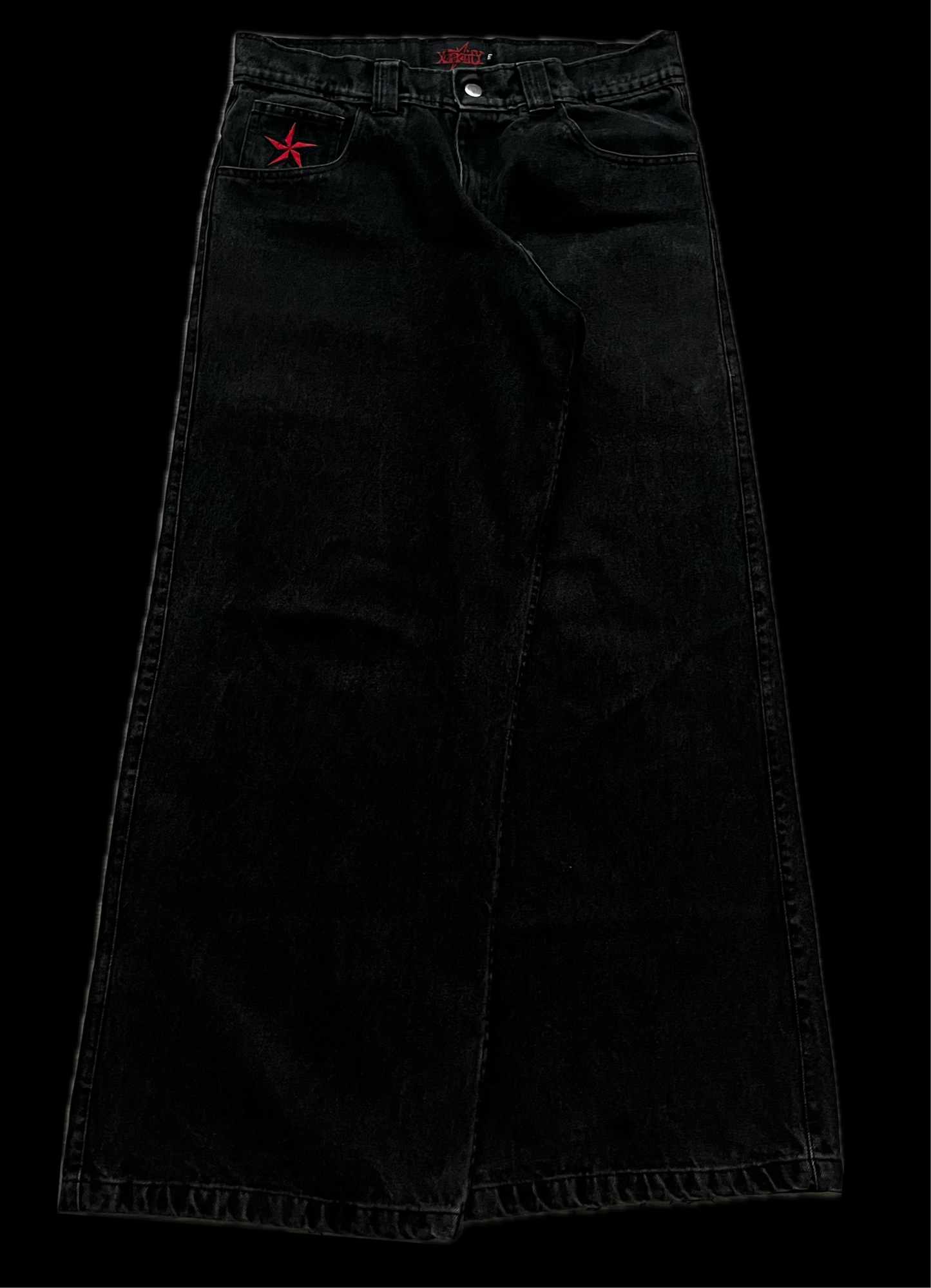 Black Skull Jeans