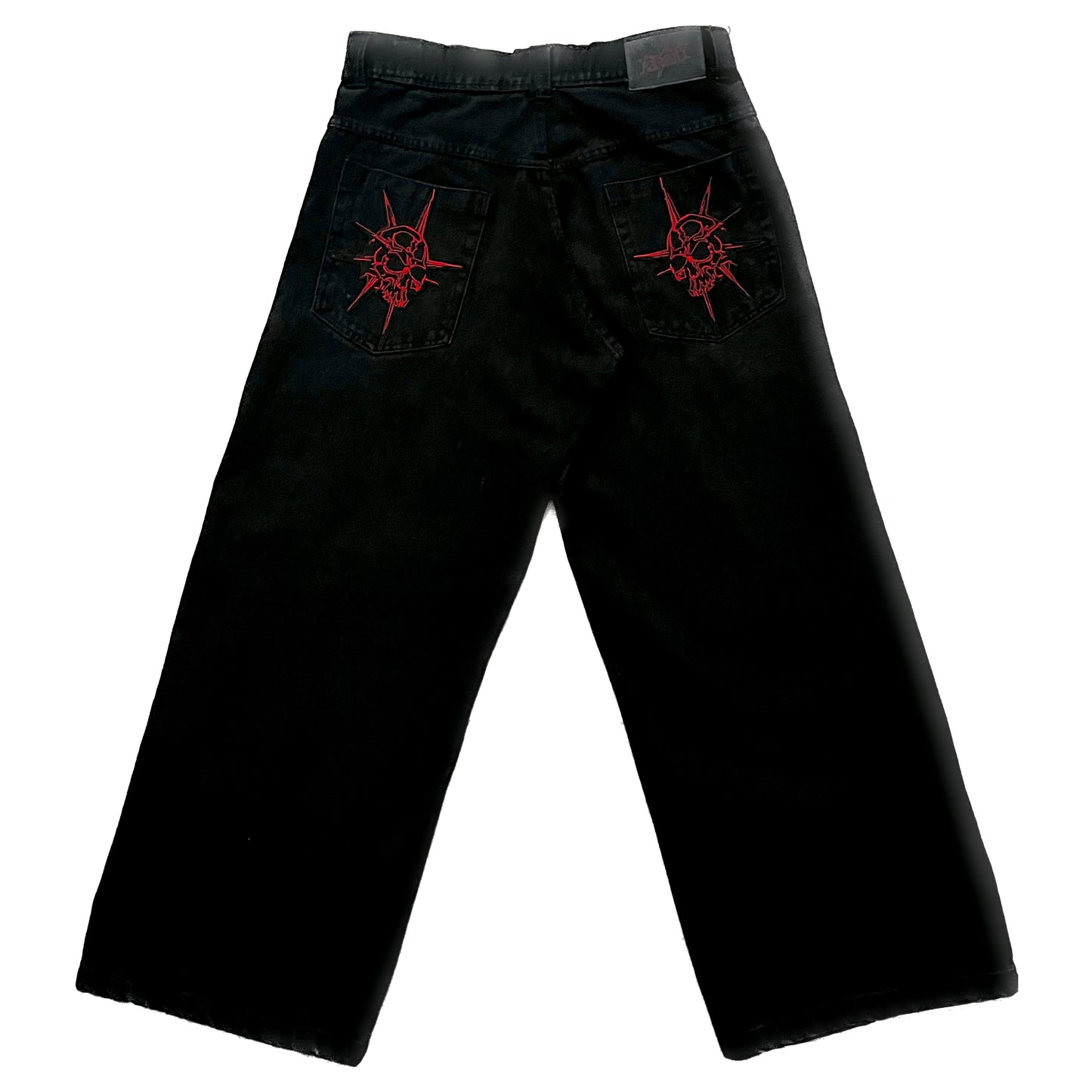 Black Skull Jeans