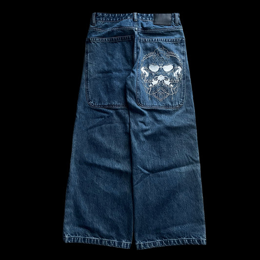 Blue Duo Ghoul Jeans
